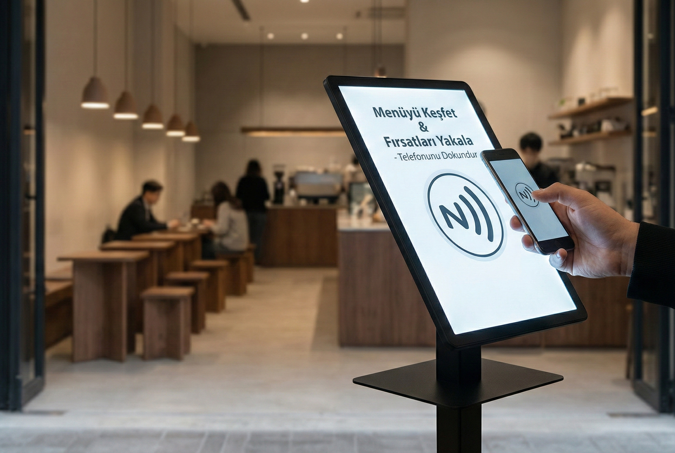 NFC Ayaklı Lightbox